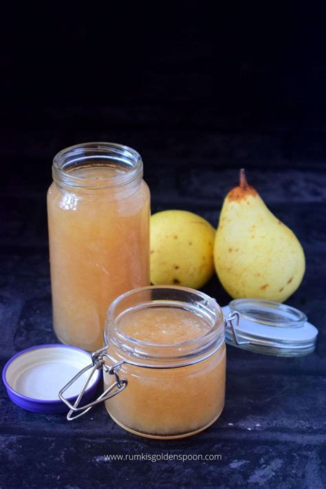 Pear Jam Recipe Pear Jam Recipe No Pectin How To Make Pear Jam