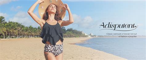 Amazon Womens High Waisted Bathing Suits Flounce Halter Tank Top Bikini Bottoms Tummy