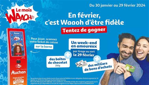 Promo Le Mois Waaoh Chez Auchan Icatalogue Fr