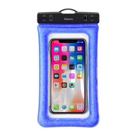 Водонепроницаемый чехол Baseus Air cushion Waterproof bag Blue — купить ...