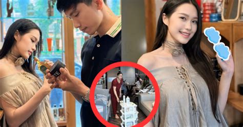 Hot mom Doãn Hải My cùng Đoàn Văn Hậu trốn con đi shopping bất ngờ bị dân mạng chê xa cách