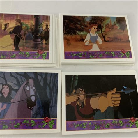 Disney Beauty And The Beast Trading Cards Upper Depop