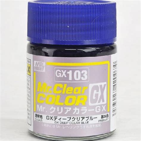 Mr Hobby Mr Color Gx Clear Color Gundam Model Kits Color Gx101 To Gx111