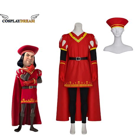 Disfraz De Shrek Lord Farquaad Para Hombre Y Adulto Traje De Monstruo