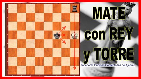 COMO Hacer JAQUE MATE Con REY Y 1 TORRE YouTube