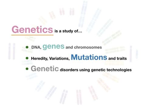 Definition Of Genetics And Related Terminologies – Genetic Education