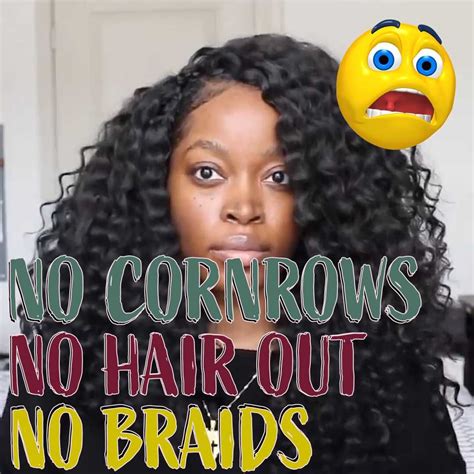 MsNaturally Mary Easy CROCHET BRAIDS NO CORNROWS Crochet Braid