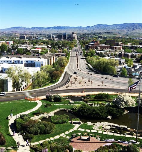 Boise Daily Photo View From The Boise Depot Tower