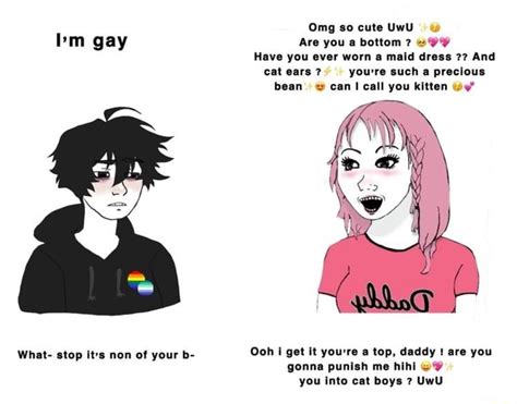 Omg So Cute UWU Bm Gay Are You A Bottom Have You Ever Worn A Maid Dress And Cat Ears You Re