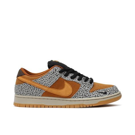 Nike SB Dunk Low Safari CD2563 002 Laced