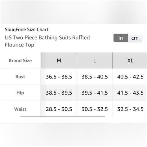 Souqfone Swim Ruffled Flounce Top With High Waisted Bottom Bikini