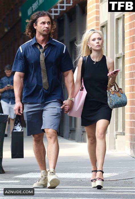 Juno Temple Sexy Seen Flaunting Her Hot Legs Wearing A Black Dress In NYC AZNude