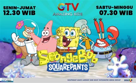 Long Weekend Tiba Warga Bikini Bottom Siap Bikin Harimu Ceria Nonton SpongeBob Setiap Hari Di