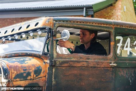 Ans De Jeunesse La Ford Model A De Rick Le Hot Rod Wash Wash