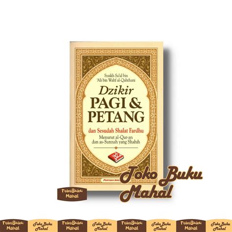 Jual Dzikir Pagi Petang Pustaka Ibnu Umar Piu Ukuran Standard