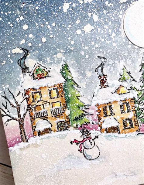 Snowy Winter Magic Scene The Foiled Fox