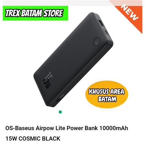 Jual Powerbank Baseus Airpow Lite Analog Mah Garansi Batam