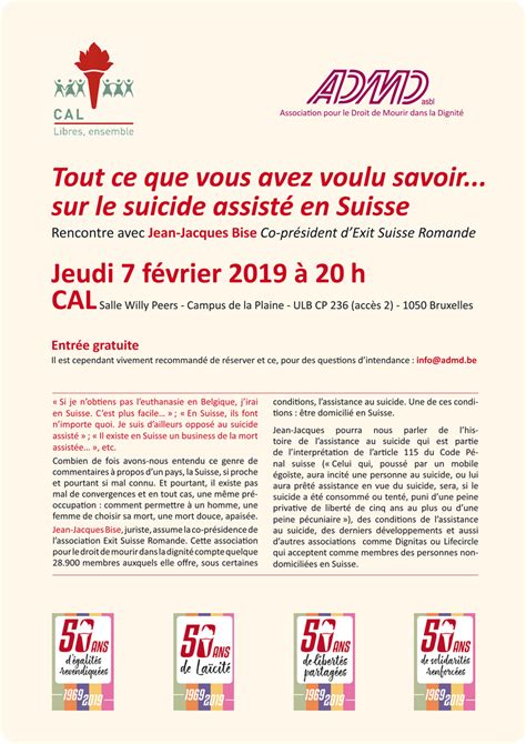 Les suicide assisté en Suisse ADMD