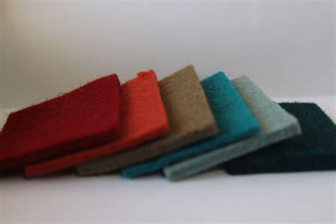 Colored Wool Felt - Felt Manufacturing