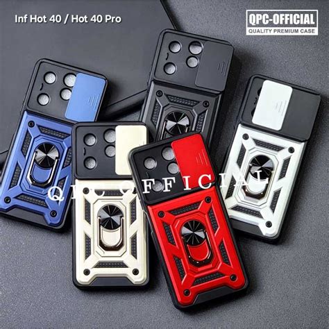 Jual Infinix Hot Infinix Hot Pro Case Armor Slide Protect Kamera Case Robot Slide Kamera