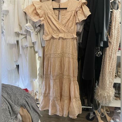 REVOLVE Dresses Nude Revolve Sample Dress Poshmark