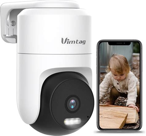 Vimtag Poe Camera 35k6mp 360° Security Camera Outdoor