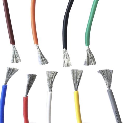 Купить Гибкий многожильный силиконовый электрический провод длиной 5 м ...