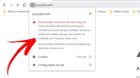 Google Chrome Sua Conex O Este Site N O Segura Como Resolver