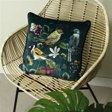 Midnight Garden Cushion | Dunelm