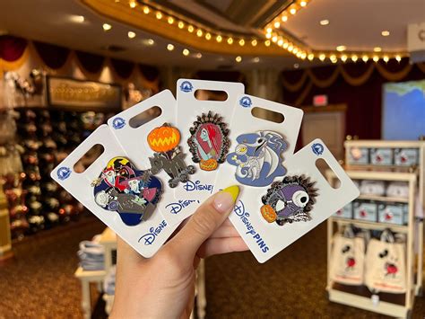 New Nightmare Before Christmas Pins Creep Into Walt Disney World