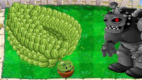 Melon Pult Vs Giga Gargantuar Vs Dr Zomboss Plants Vs Zombies