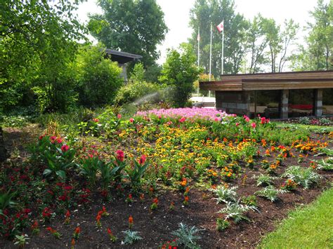 International Peace Garden North Dakota Manitoba Border Flickr