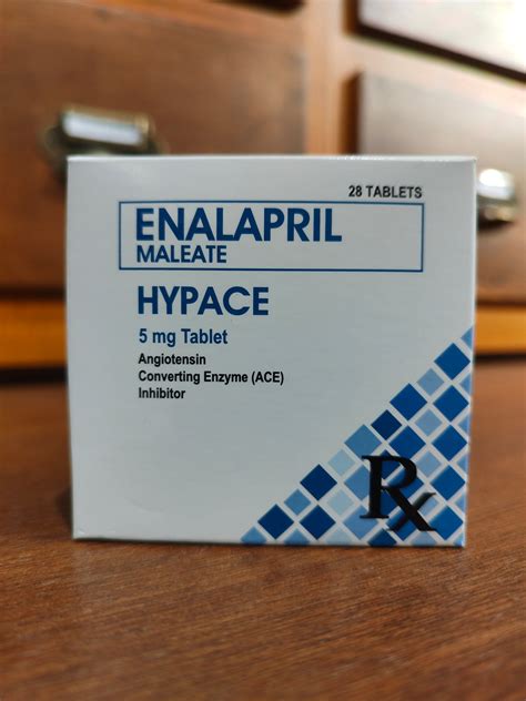 Enalapril Maleate Hypace 5mg Tablet Meds For All