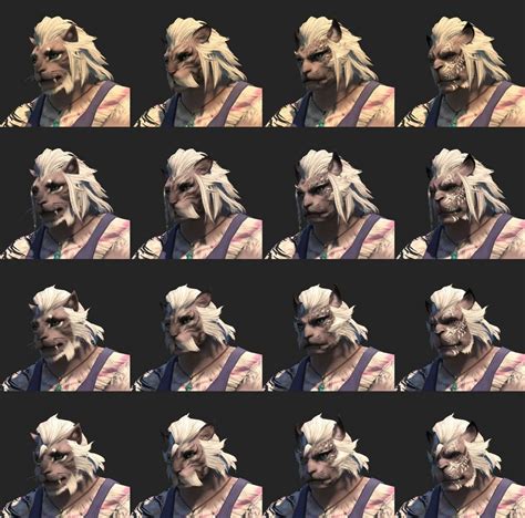 Hrothgar Hairstyles - ff14 Mods