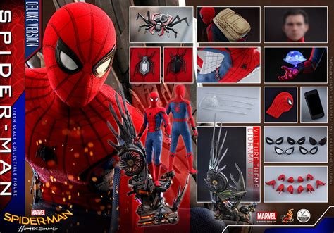 Action Figure Homem Aranha Spider Man Classic Suit Marvel Spider Man PS4 Escala 1 6 Hot Toys