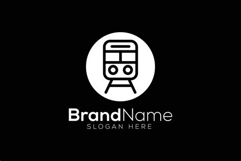 Trendy And Professional Train Logo Design Vector Template 26579638