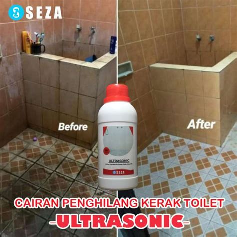 Jual Seza Ml Ultrasonic Cairan Pembersih Kerak Keramik Kamar Mandi