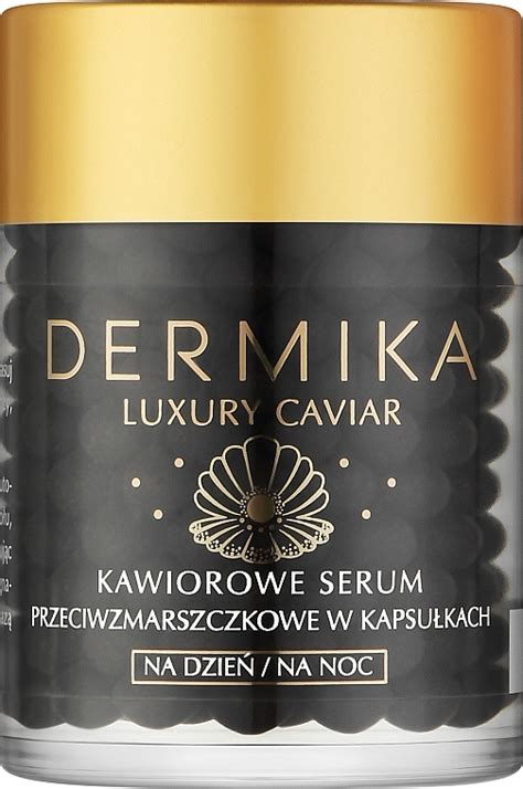 Dermika Luxury Caviar Serum - Сыворотка против морщин, в капсулах ...