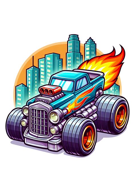 Hot Wheels Carrinho De Brinquedo Desenho Png