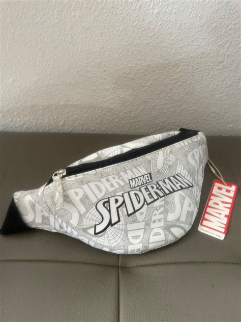 Marvel Spiderman Pouch Mens Fashion Bags Belt Bags Clutches And