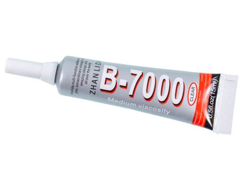 Клей B-7000 / B7000 (15 ml) прозрачный эластичный, для проклейки ...