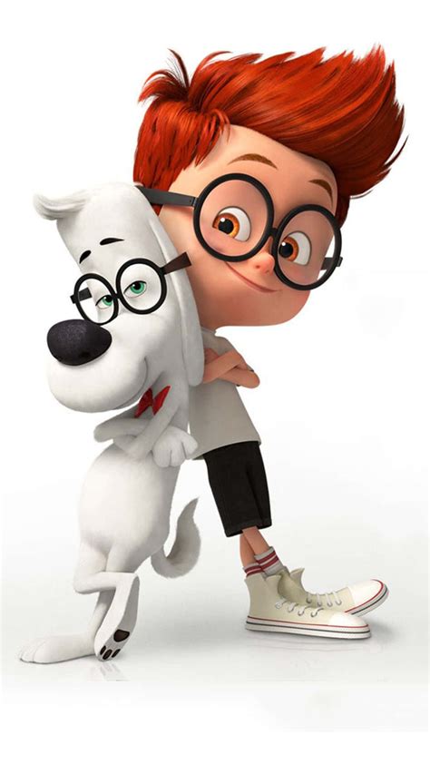 Download Mr Peabodyand Sherman Animated Characters Wallpaper ...