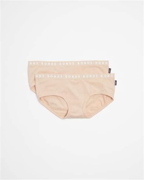Womens Hipster Boyleg Briefs Pack Bonds Nude Target Australia