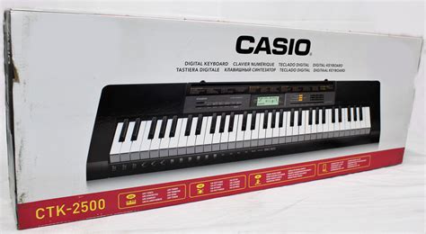 Casio Ctk 2500 Portable Keyboard Black Brickseek