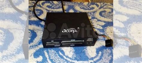 Картридер Acorp crip 200-B(Внутренний) купить в Новосибирске ...