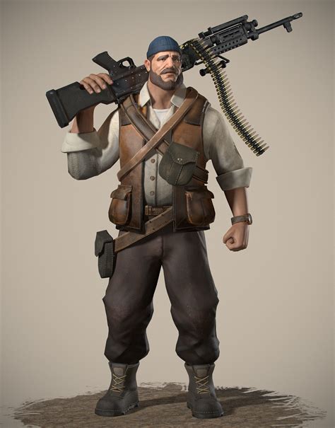 Artstation Survivor Real Time Character