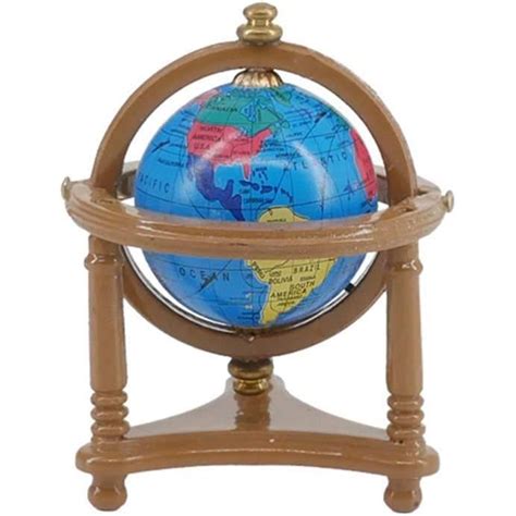 Miniature Globe Terrestre 1 12 Mini Globe De Bureau Décoratif Terre