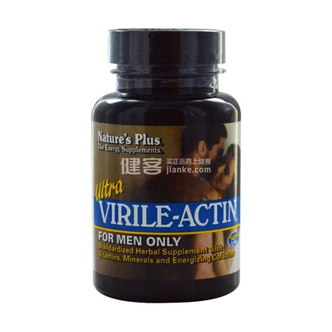 Nature s Plus Ultra Virile Actin for Men Only 60粒 Ultra Virile Actin