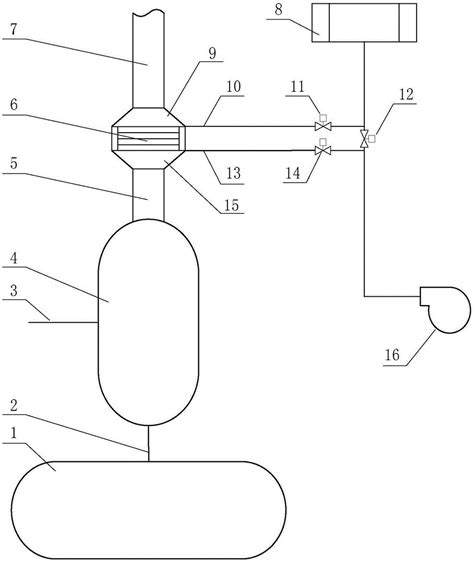 一种大气式扩容器排汽工质及余热回收系统的制作方法