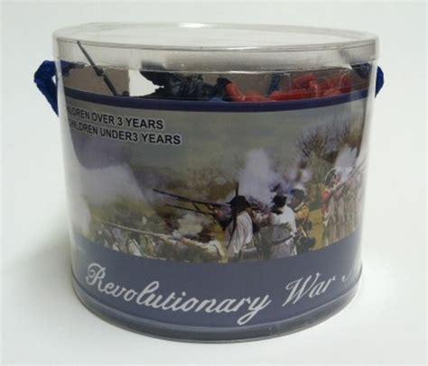 Revolutionary War Soldiers Playset 37pcs Tub 1 32 Playsets